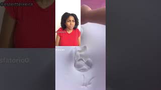 HISTORIA DE SLIME COM estertteixeira slime satisfatórias viraliza youtube like tiktok [upl. by Gittel]