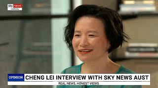 Watch Cheng Lei’s exclusive interview with Sky News on Tuesday 17 October [upl. by Wehner]