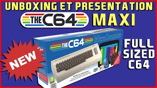 TheC64 Maxi  Full size C64 Unboxing et Présentation  Commodore 64  FR [upl. by Tootsie]