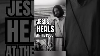 🙏 JESUS HEALS A Powerful Miracle at Bethesda shorts JesusHeals ChosenMoments [upl. by Einittirb]