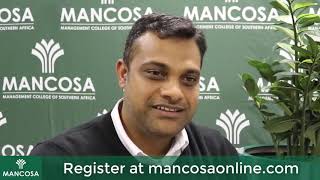 Professor Zaheer Hamid on the MANCOSA Online MBA [upl. by Arakawa901]