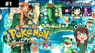 Mein eigenes Pokemon Brettspiel  Pokemon Meistertrainer RS 1 [upl. by Sancha]