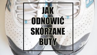 JAK ŁATWO NAPRAWIĆ ZAGIĘCIA NA SKÓRZANYCH BUTACH  JAK ODNOWIĆ SKÓRZANE BUTY [upl. by Oberstone]