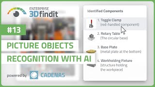 Picture Object Recognition with AI  Efficient Part Searches with Advanced AI  Enterprise 3Dfindit [upl. by Anelrahs417]