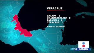 ¡Aumenta drásticamente la violencia contra las mujeres en Veracruz  Noticias con Yuriria Sierra [upl. by Deborath]