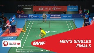 MS  LEE Chong Wei MAS 7 vs Kento MOMOTA JPN  BWF 2018 [upl. by Jacobo94]