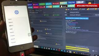 How To iPhone 8plus iOS 1672 iCloud Bypass By Unlock Tool [upl. by Glogau375]