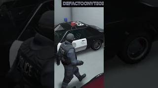 Cop car  GTA 5 Online [upl. by Nyrol808]