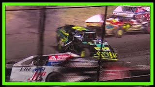 Nasty Modified Hit At Petaluma Speedway [upl. by Enomys]