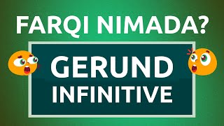 GERUND ing yoki INFINITIVE to  qanday ishlatamiz [upl. by Eelanej]