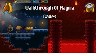 Gobattle io  Walkthrough of Magma caves [upl. by Bob92]