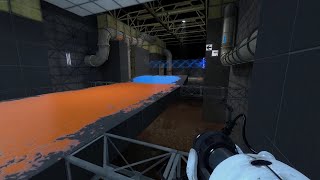 Portal 2 Speedrun Gelocity Time Trial  Track 2 [upl. by Noslien]