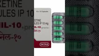 Fluoxetine Capsule IP 10 mg 20 mg Uses Doses Benefits and side effects in Hindi [upl. by Lessur299]