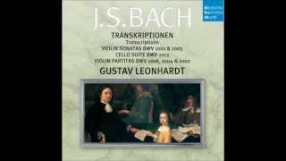 Bach  Leonhardt Ciaccona [upl. by Aldon]