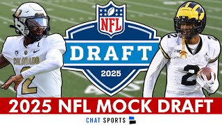 2025 NFL Mock Draft WayTooEarly 1st Round Projections Ft Shedeur Sanders amp Carson Beck [upl. by Ettolrahc]