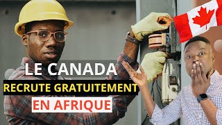 CES ENTREPRISES CANADIENNES 🇨🇦 RECRUTENT DES AFRICAINS GRATUITEMENT [upl. by Marty]