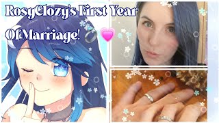 RosyClozys First Year Of Marriage ✨💍  RosyClozy Fun Fact 💙🎶 [upl. by Eitsim]