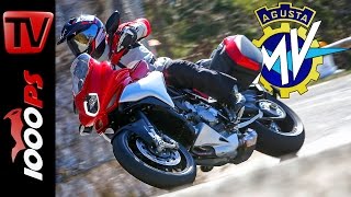 2015 MV Agusta Turismo Veloce 800 Test  Action Sound Fazit [upl. by Animrac]