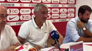 EN DIRECTO Presentación del trofeo Virgen de La Palma entre el AlgecirasCF y el la AD Ceuta FC [upl. by Gristede726]