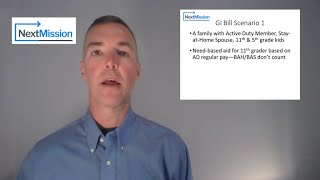 GI Bill Transfer on Active Duty vs In Retirement [upl. by Cardie560]