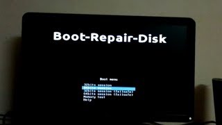 Boot repair disk [upl. by Cassie334]