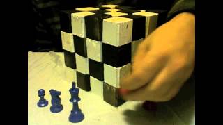 3D XYZ ChessHow to Play START [upl. by Ayouqes]