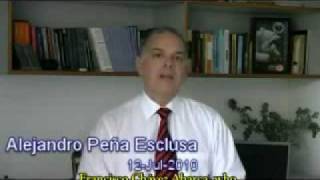 Alejandro Peña Esclusa explains why Chávez wants to incriminate him as a terrorist Part I [upl. by Carlisle]