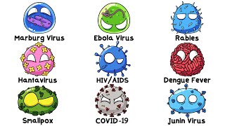 Every DEADLY Virus Explained in 12 Minutes [upl. by Yragerg]