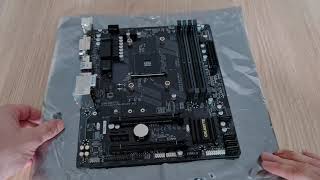 Gigabyte AB350MDS3H V2  2021 [upl. by Therron]