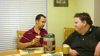 NewCastle Beer in Draughtkeg mini keg review  BeerTender Compatible [upl. by Kathy]