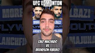 UFC Edmonton  Caio Machado vs Brendson Ribeiro [upl. by Howund17]