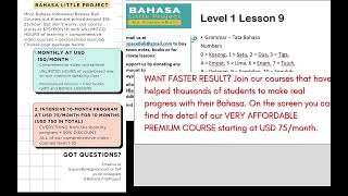 Learn Bahasa Indonesia and Bahasa Bali online [upl. by Oicam]