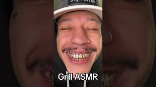 Grillz asmr [upl. by Ardnauqal]