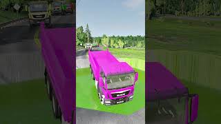 dumpertruck truck pothole simulation shorts [upl. by Gingras]