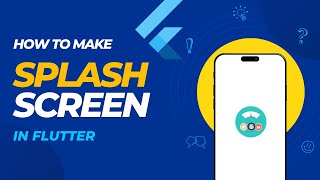 how to make splash screen in flutter  Flutter Splash Screen [upl. by Elpmet]