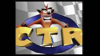 Crash Team Racing  PS1  SCPH1001  Mfg Nov 1996  SVideo Attract Mode [upl. by Lion85]