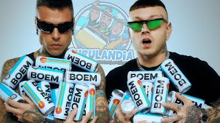 RETROSCENA INEDITI DI BOEM La nuova bevanda di Fedez e Lazza [upl. by Claudia]