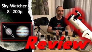 SkyWatcher 8quot 200p Dobsonian  Review amp Hands On [upl. by Enylrac]