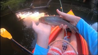 Fishing Lake Winfield Scott [upl. by Bowman]