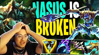 SOLARBACCA Nasus is BROKEN [upl. by Megan878]