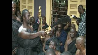 ASANTEHENE ASKED KWAABRE KENYASEHENE BARIMA FREDUA TO TAKE GOOD CARE OF THEIR MOTHER KENYASEHEMAA [upl. by Luther]