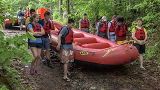 Sacandaga Outdoor Center Whitewater Rafting Trip [upl. by Jerroll]