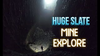 Exploring A Huge Slate Mine [upl. by Draned]