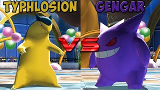 Pokemon battle revolution  Typhlosion vs Gengar [upl. by Yenhpad]