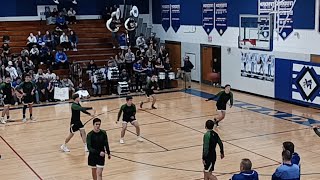 Immanuel Lutheran Lancers vs Mondovi Buffaloes Boys Varsity Basketball [upl. by Kaitlynn325]