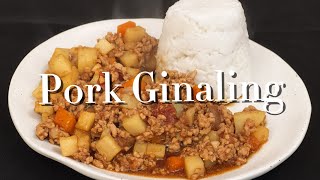 How to make Pork Ginaling [upl. by Nnayd]