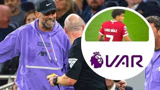 Tottenham x Liverpool VAR duo punished for mistake in the Premier League [upl. by Xuagram]