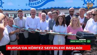 BURSADA KÖRFEZ SEFERLERİ BAŞLADI [upl. by Rector]