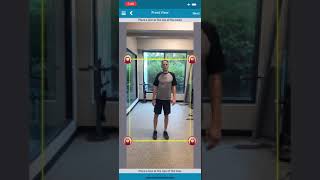 iPhone PostureScreen AR AppPreview [upl. by Ynwat]