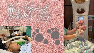 Labor amp Delivery Vlog 🍼🎀 [upl. by Hofmann132]